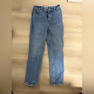Abercrombie & Fitch Medium Wash Straight Leg Jeans